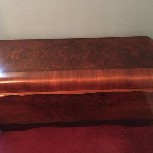 Christopher took the 75 year old cedar chest that 