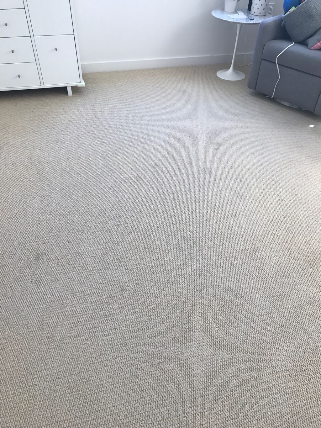 Did a fantastic job. Carpet was like new again. 

