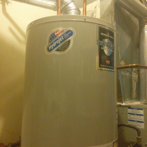 We wanted to replace our old water heater with a n