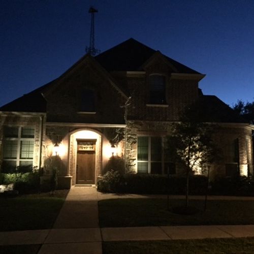 After asking a few landscape lighting specialists 