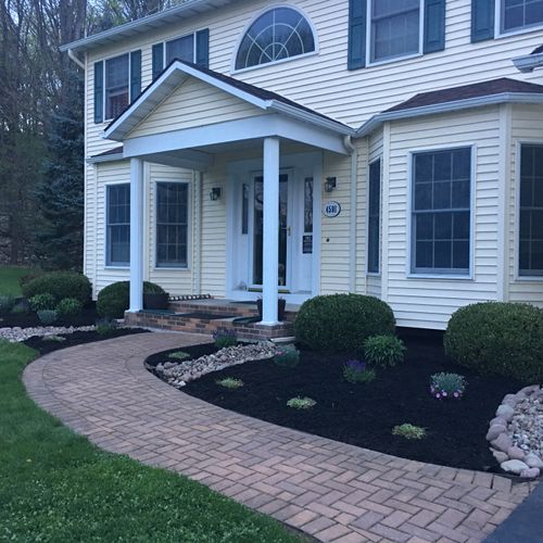 ProSnow did our landscaping which was done from sc