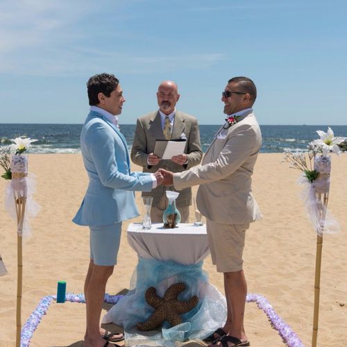 The best Officiant ever.