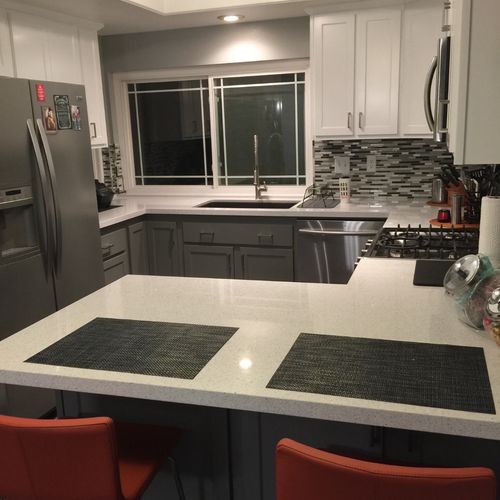 Ivan did an amazing job! He installed our Kitchen 
