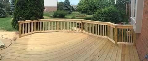 Amazing job! On building my deck..definitely refer