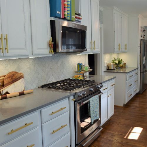 We hired Home Pros to renovate our kitchen, includ