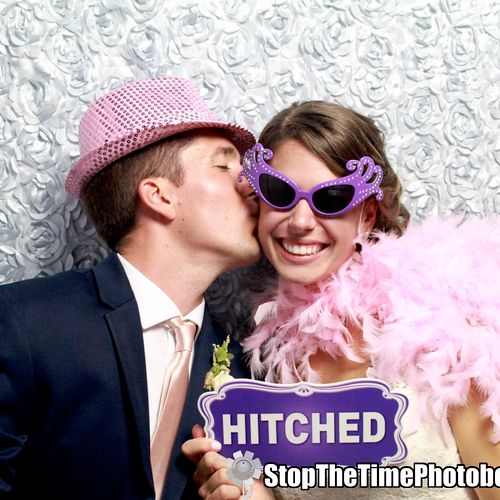 We loved having Stop the Time Photobooths at our w