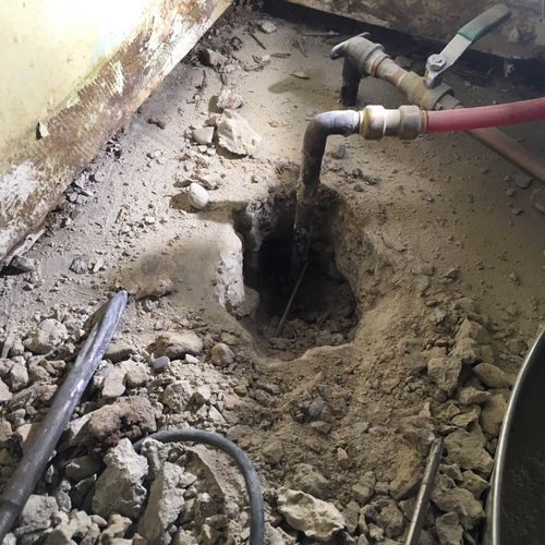 Gabe of On Site Plumbing repaired a leak under our