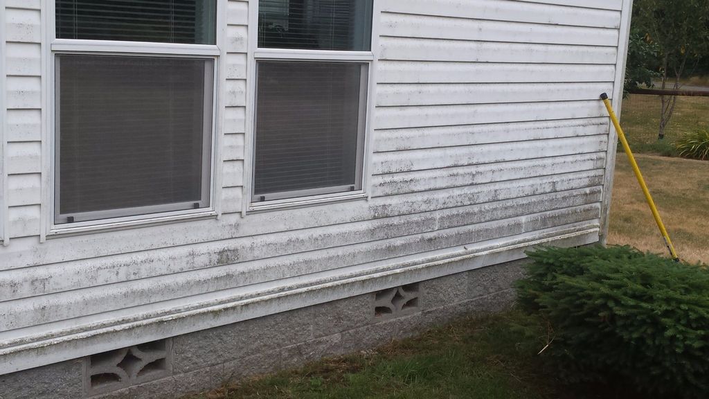 Scott went above and beyond while pressure washing