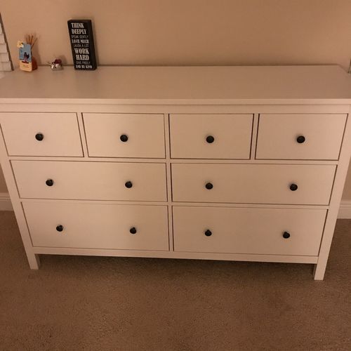 Great job! Helped me putting together a dresser an