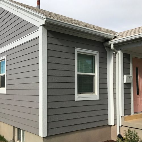 Sierra West replaced my vinyl siding with engineer