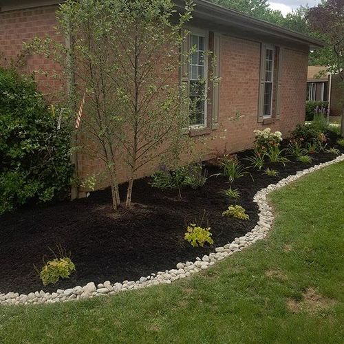 I LOVE my BEAUTIFUL landscaping that was planned a