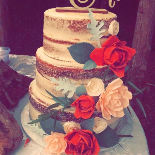 Jess created the perfect wedding cake of our dream