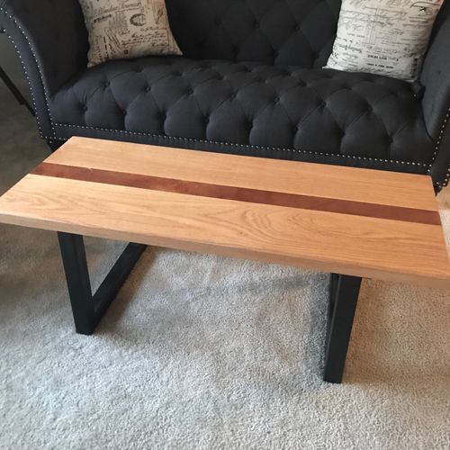 Heavy Paper LLC designed a custom coffee table for