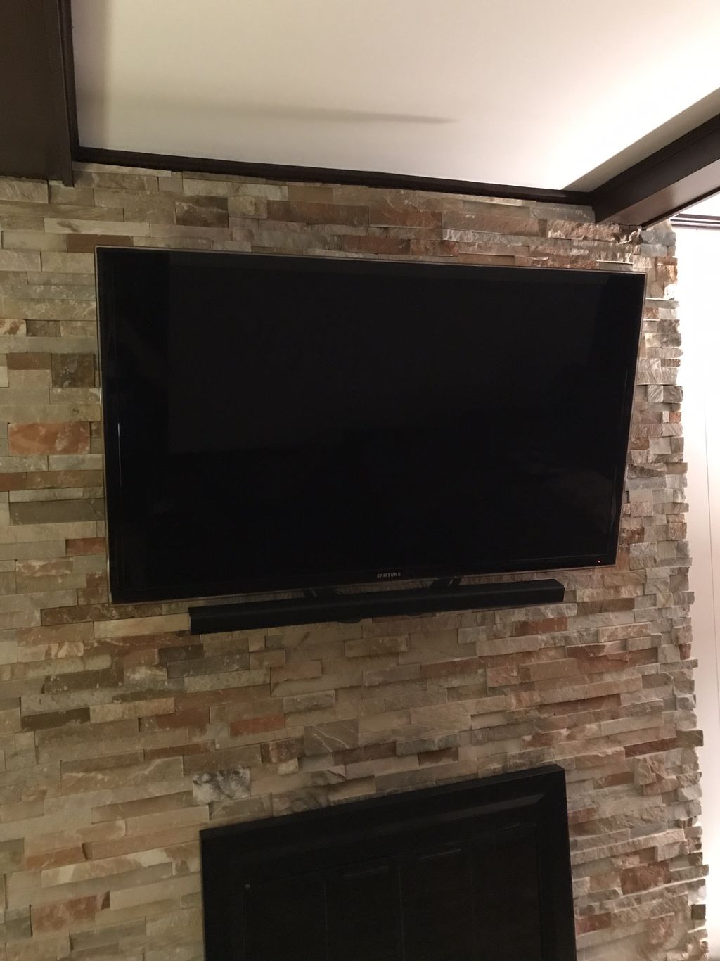 We hired Jakob and Assembly Pros to mount a TV abo