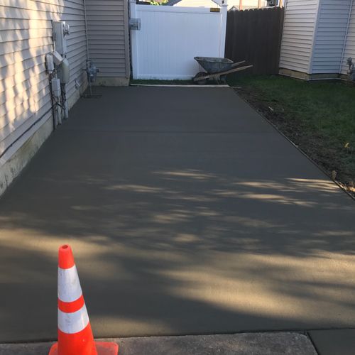 Steve did and excellent job on my driveway. I woul