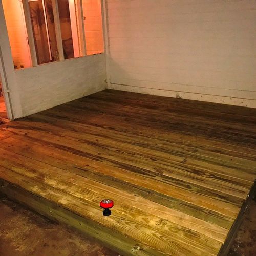 Chris did an amazing deck renovation for me recent