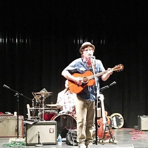 Joel and Okie Up played at the Burford Theatre in 