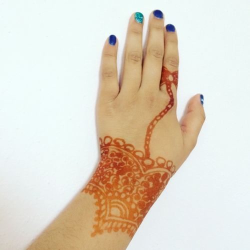 I have gotten my henna done by many people but I l