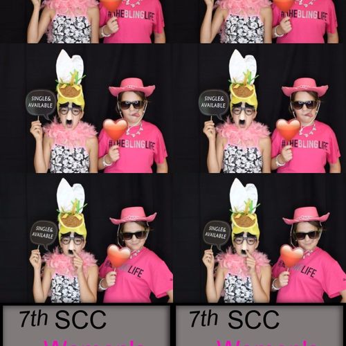 The photo booth was a huge hit at the Salem Commun