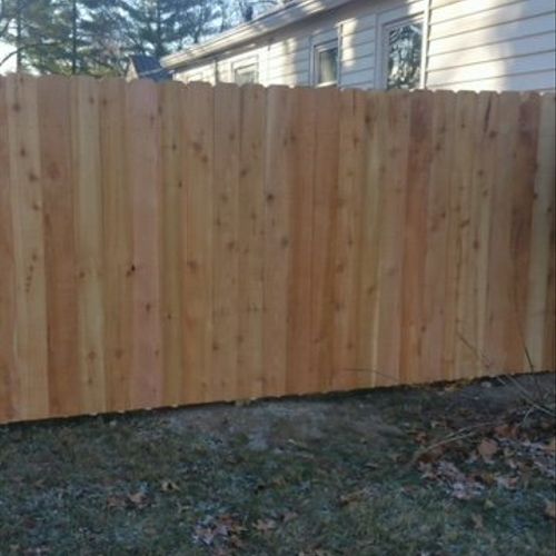 John and his crew did an excellent job on my fence