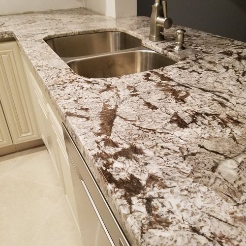 Working with Medeiros Granite and Cabinet was a wo