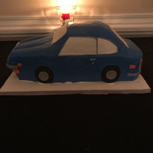 Best cakes ever!  This is our grooms cake. Datsun 