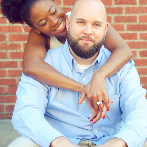 Hired Rasheda to do my engagement photos. She did 