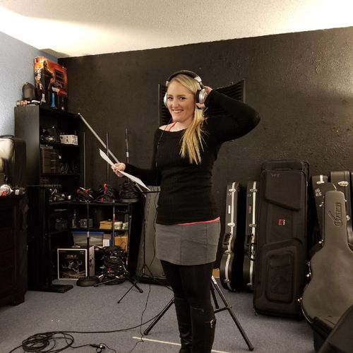 I had a blast recording a song for my upcoming wed