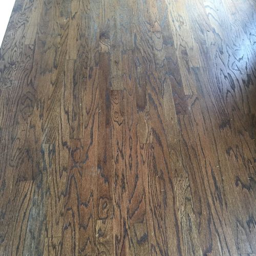 I hired Mission City Flooring (Mitch) to refinish 