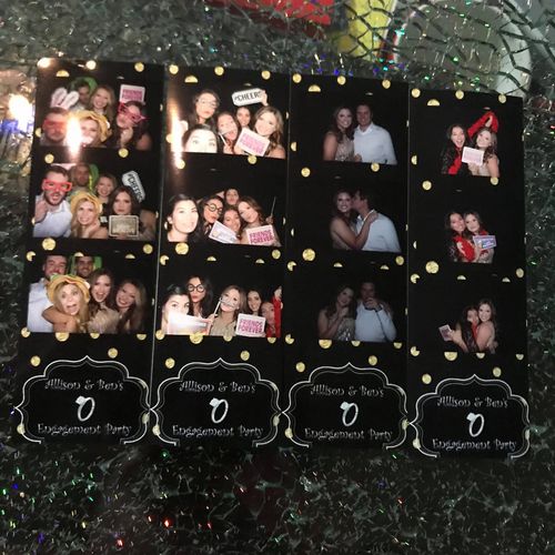 We hired NEO photo booth for our engagement party 