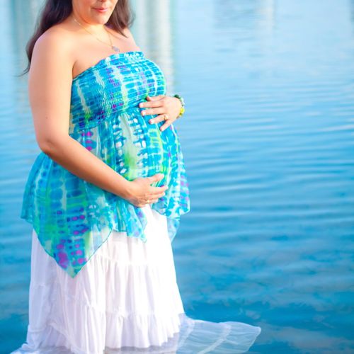 Maria shot my maternity pictures. She is professio