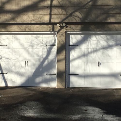 Highly recommended! Our original garage doors/spri