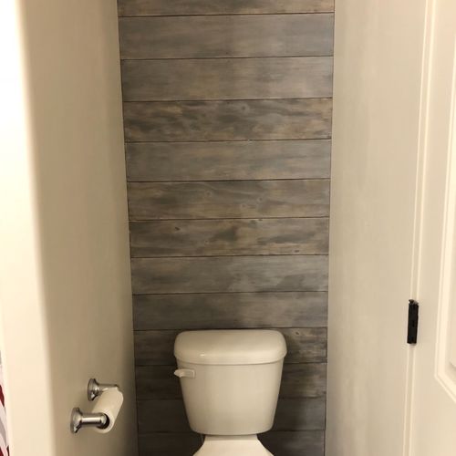 Dave came and did an amazing job on our bathroom w