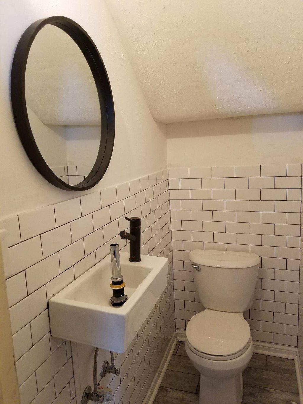 I had a bathroom that needed finishing on a tight 