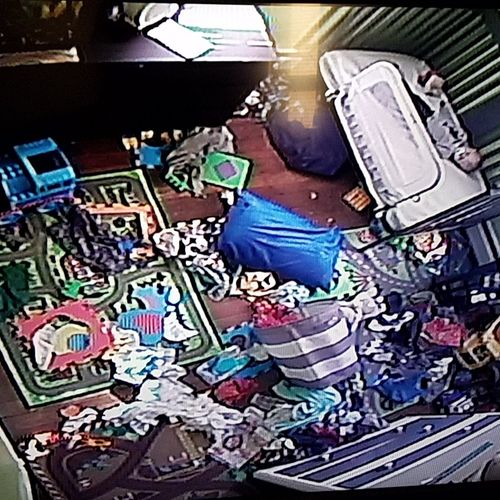 Had a security camera installed in my son's room a