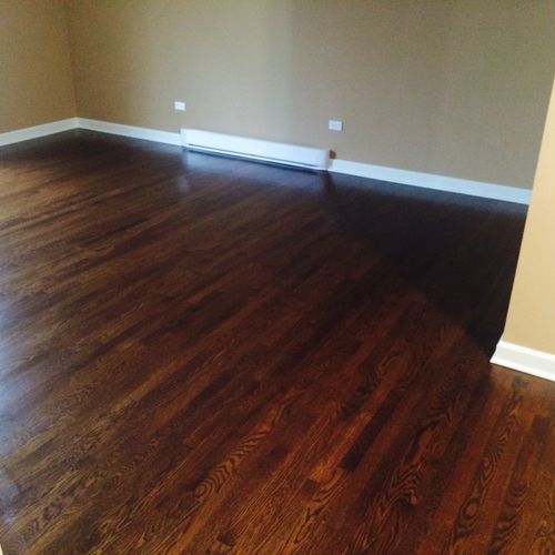 I had my hardwood floors refinished by Bobs Floori