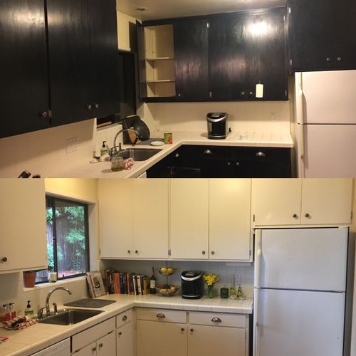 Before: black
After: beautiful