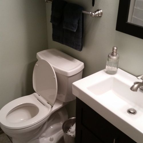 Did a bathroom remodel for us. Did a good job and 