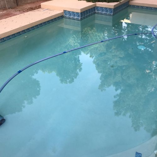 Daniel and his team recommended a new pool vac and