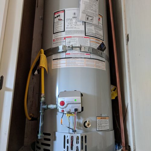 Scope was to replace my old water heater with a ne