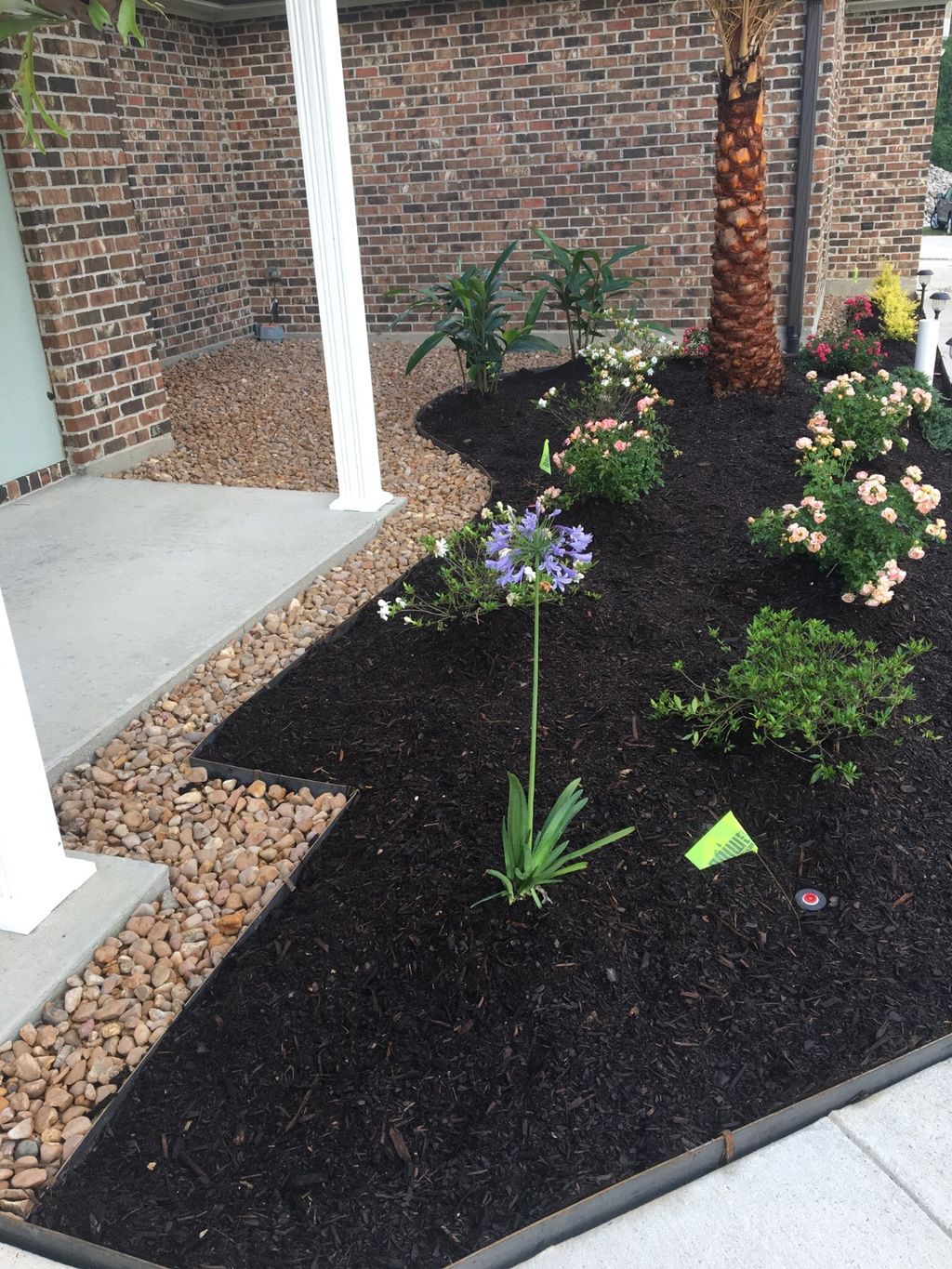 We absolutely love our new landscaping and sprinkl