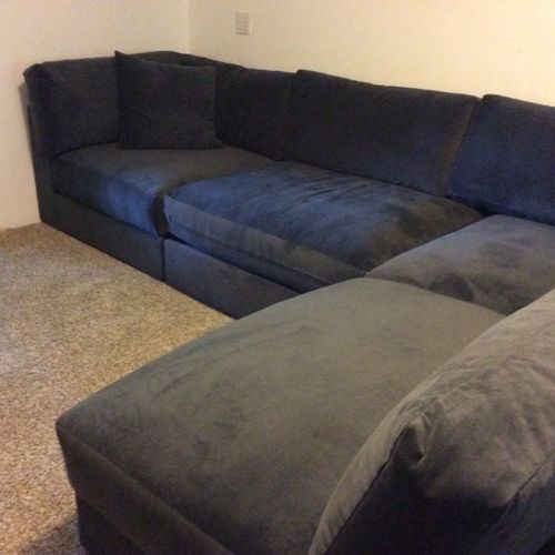 Absolutely did a great job, huge couch didn't fit 