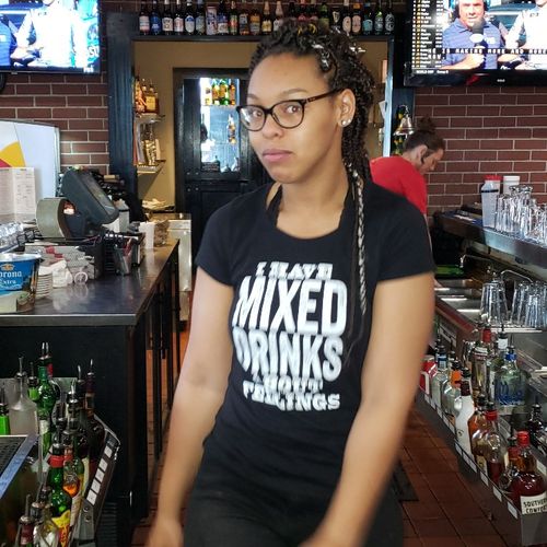 she is just a great bartender and person
