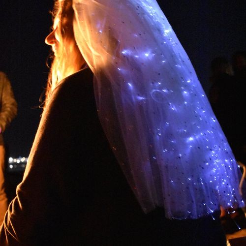 I ordered a light up wedding veil for my elopement