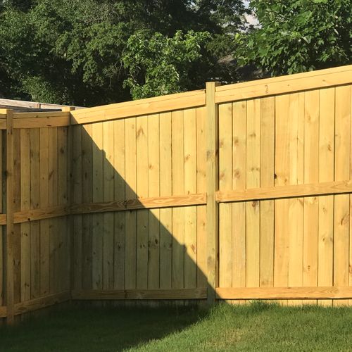 Great Job. I needed to have my fence installed bef