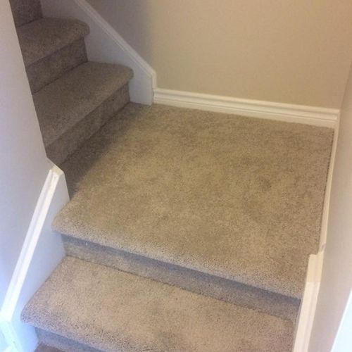 I had a carpet re-installation done and they did s