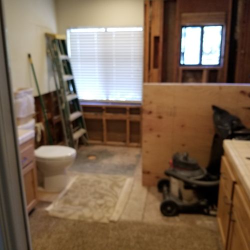 We were looking to remodel 3 bathrooms. After talk