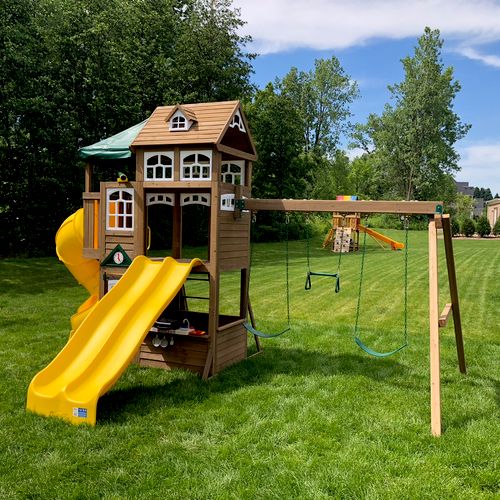 We highly recommend!! Our play structure was put t