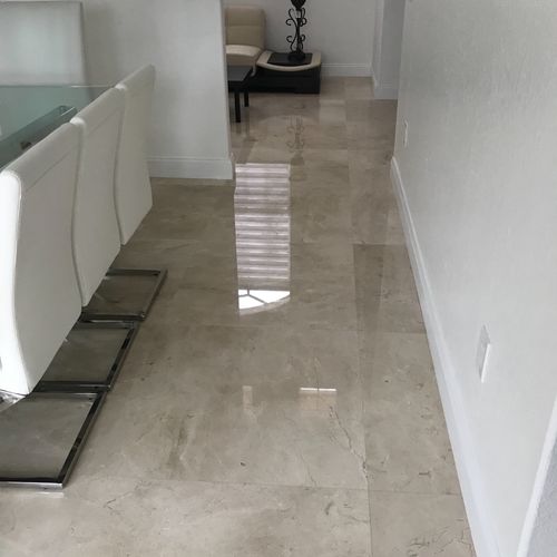 Octavio just recently completed my floors and remo
