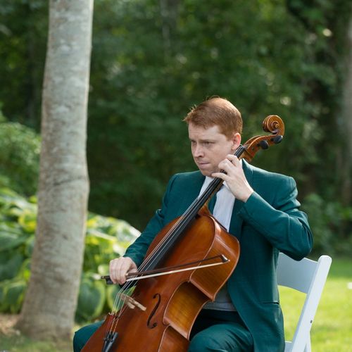 Andrew played at our wedding in 2017 and traveled 